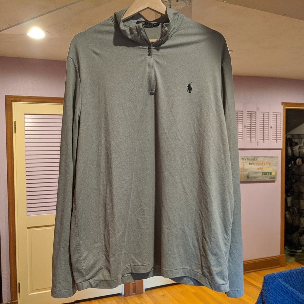 Polo Quarter Zip Shirt